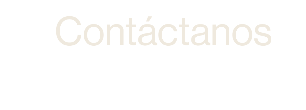 Contáctanos